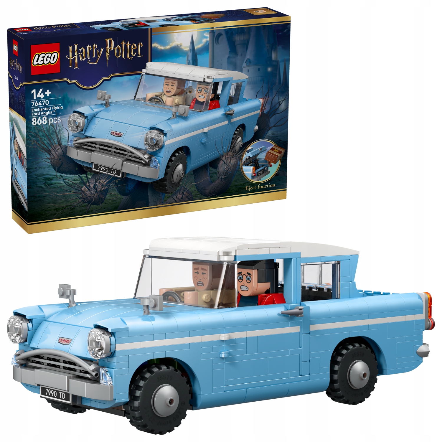 Lego Harry Potter 76470 Kouzelné létající auto Ford Anglia