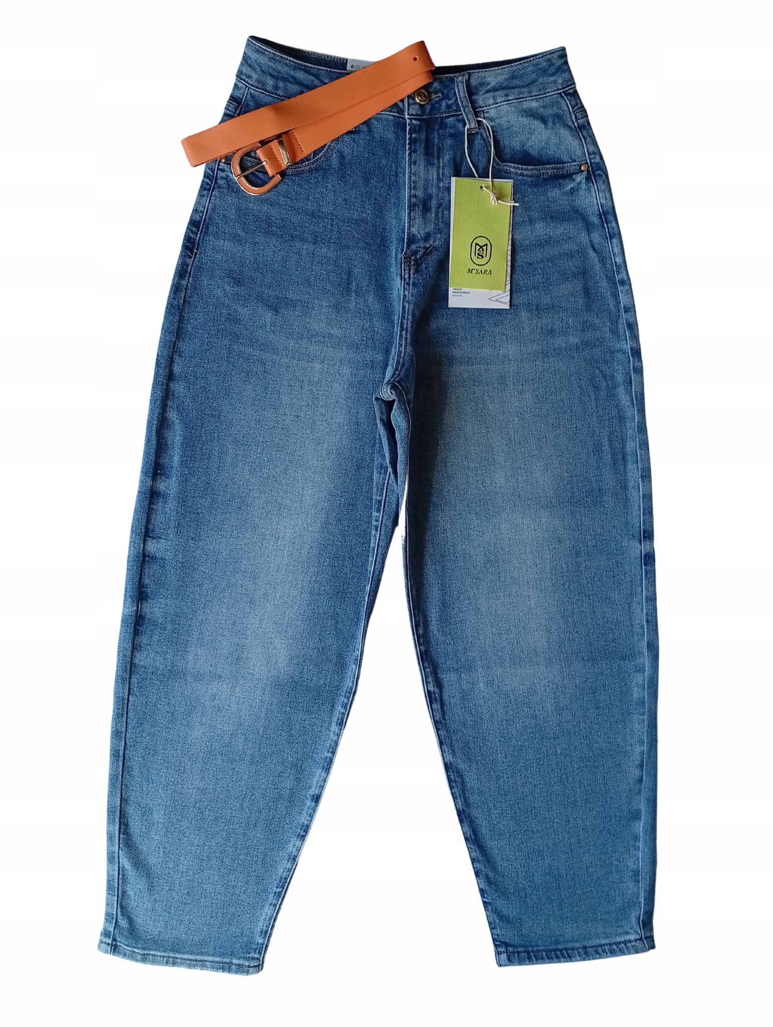 Spodnie damskie jeans M.Sara Balloon Roz. L