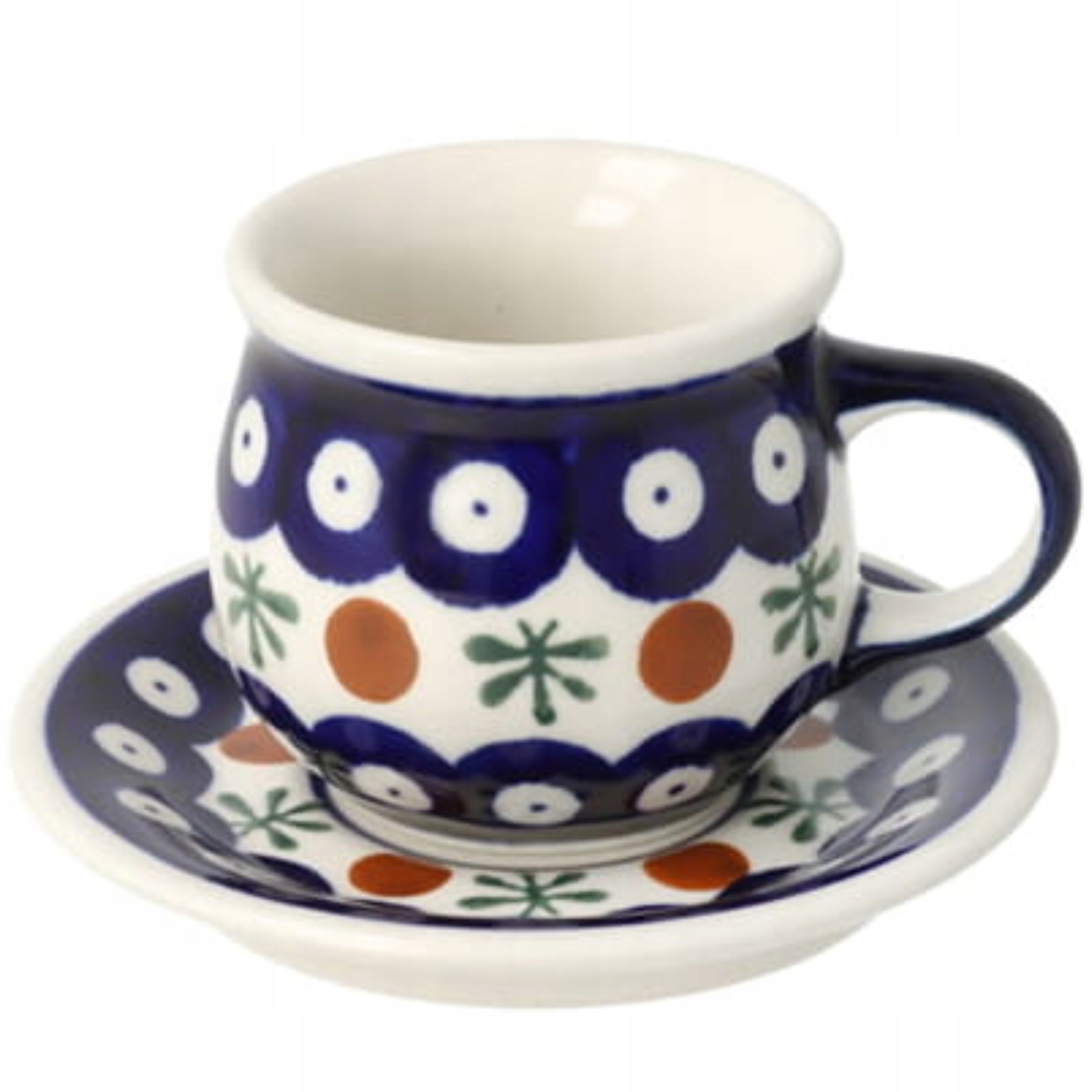 Šálek a Podšálek Keramika Bolesławiec 1 Druh V 70 ml GU1121DEK41