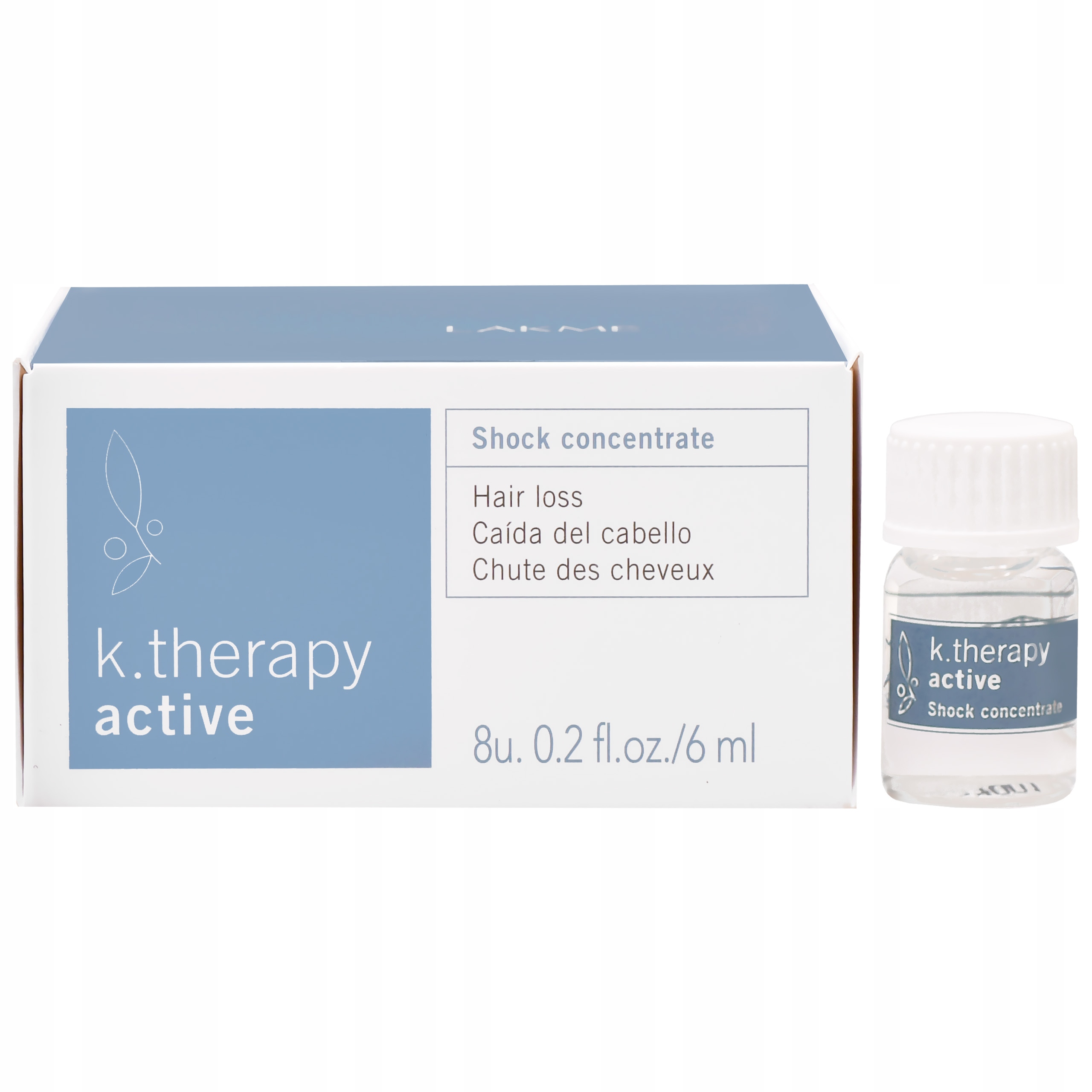 Lakme Active Shock K.Therapy 8x6 ml – koncentrát pro oslabené vlasy