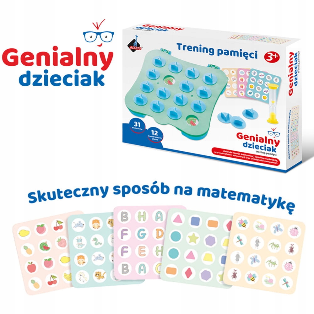 

Trening Pamięci mozaika gra 31 el Askato