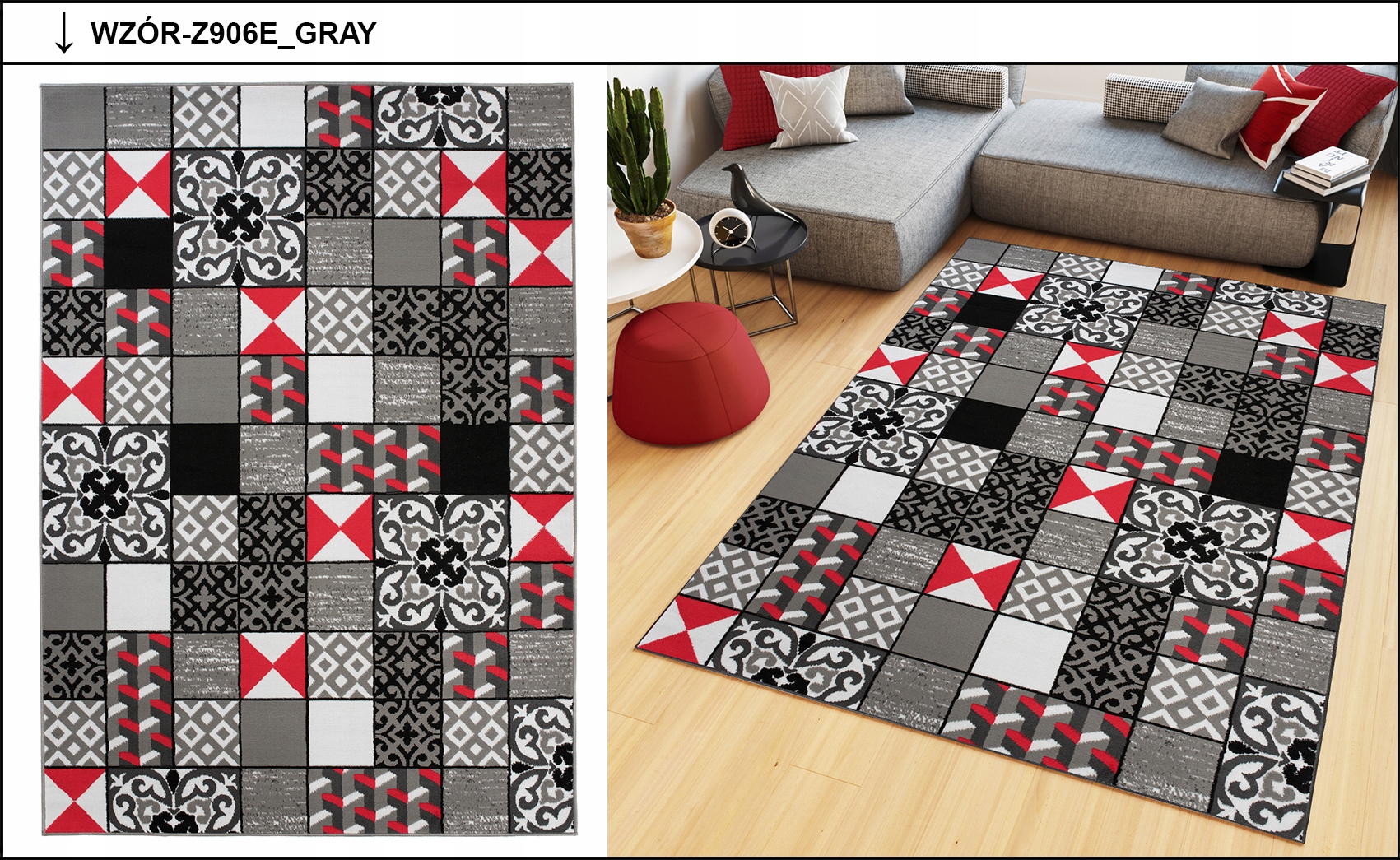 DYWAN POKOJOWY 250x300 BCF WYSOKA JAKOŚĆ I KOLORY Rodzaj z krótkim włosiem