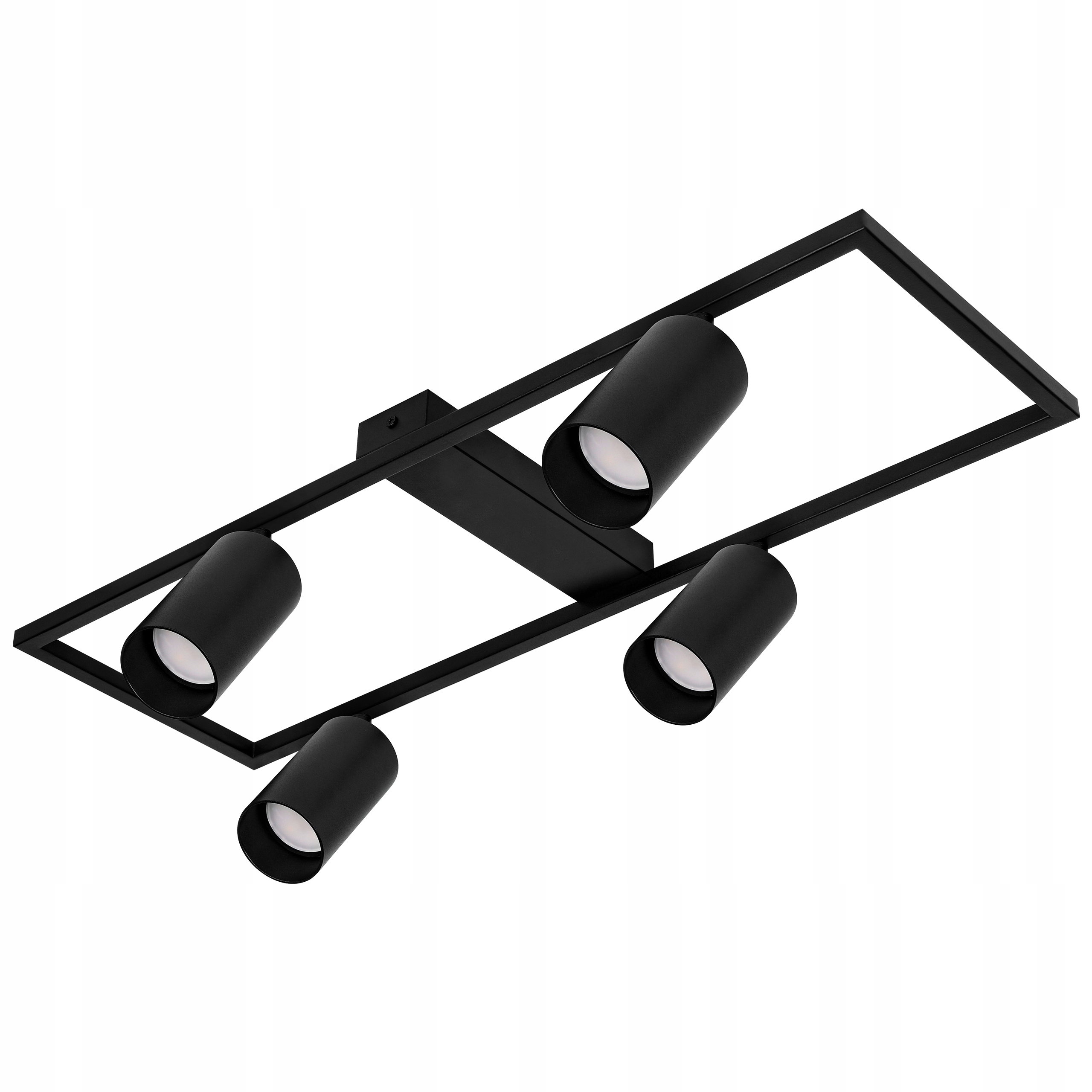 Lampa Sufitowa Oprawa Halogenowa wisząca Led 4x GU10 Ruchoma Kinkiet