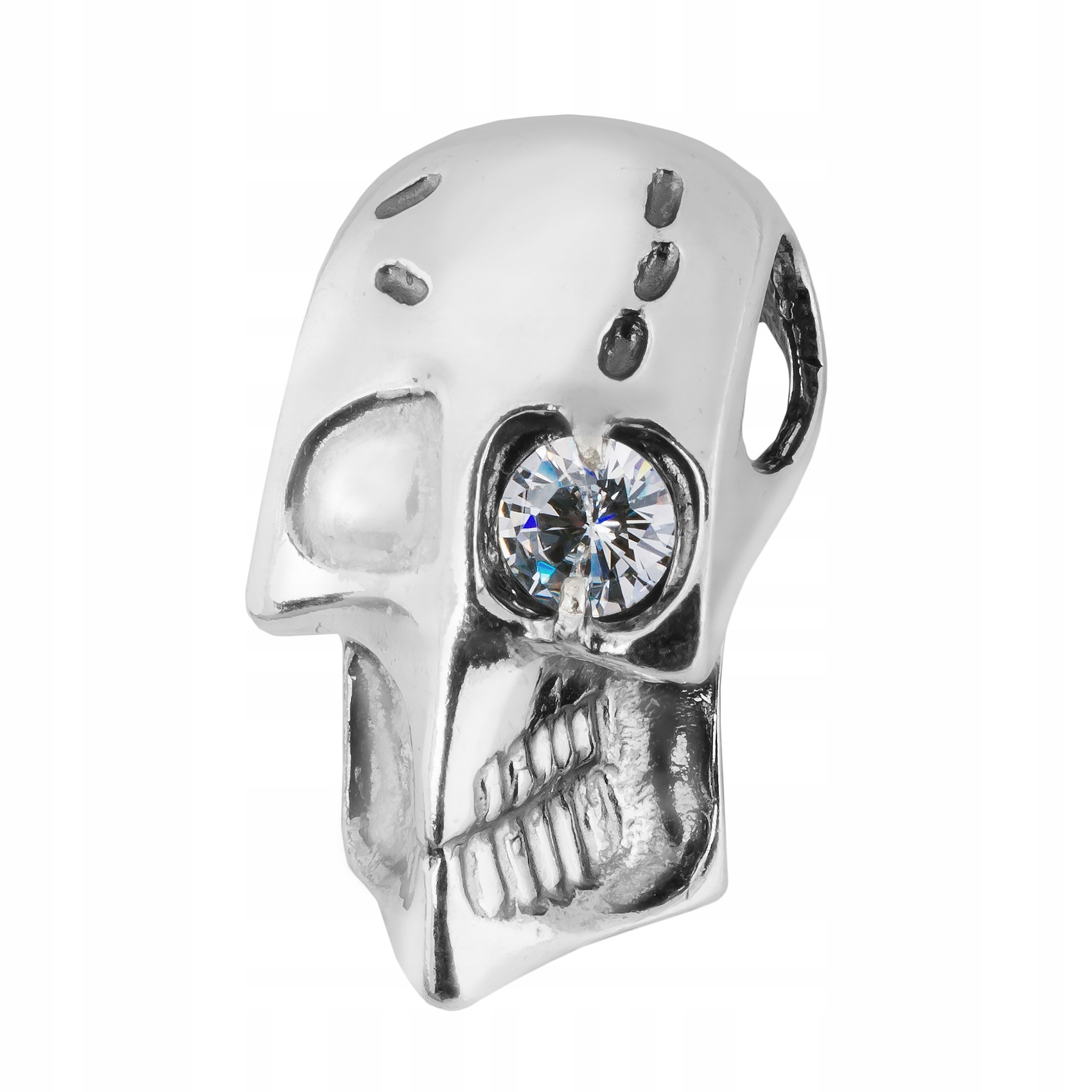 Přívěsek stříbro o ryzosti 925 Zirkon v oku Přívěsek Lebka