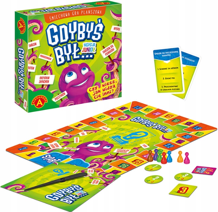 GRA PLANSZOWA TOWARZYSKA GDYBYŚ BYŁ WERSJA JUNIOR