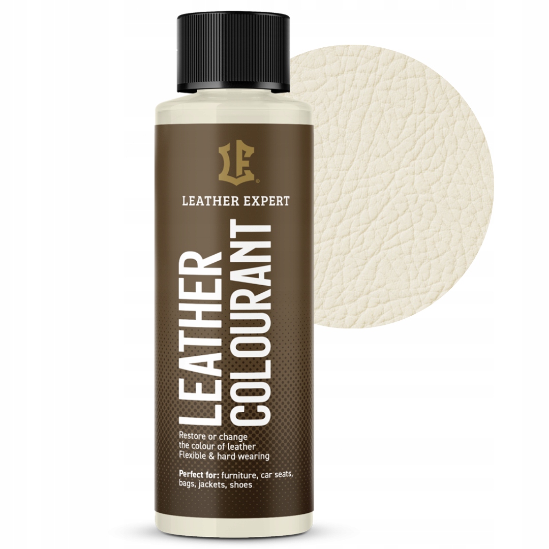 Farba do skóry naturalnej i eko jasny kremowy (light cream) 50 ml