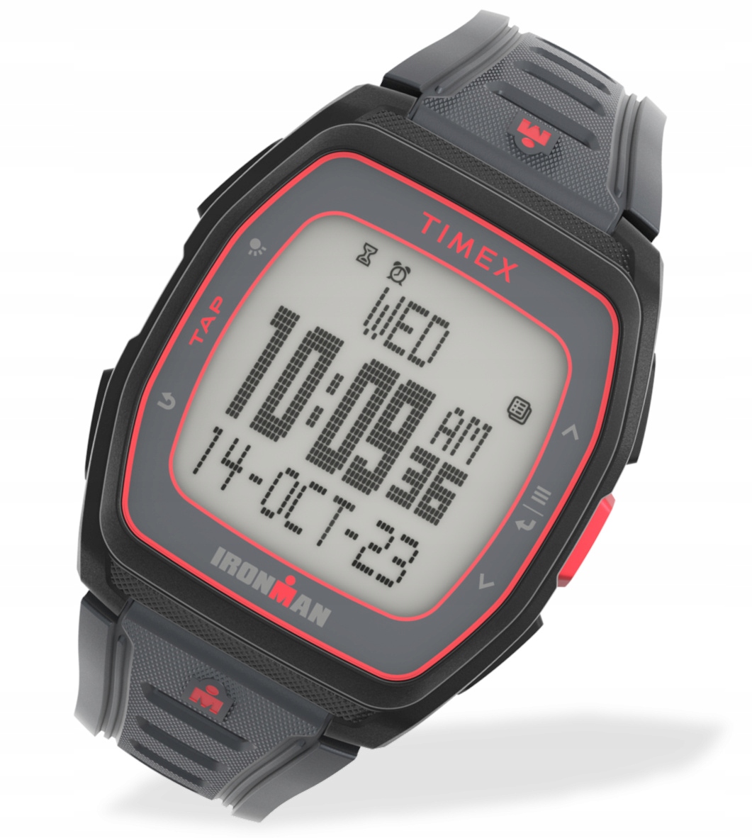 Hodinky pro běžce Timex Ironman TW5M62600 Intervaly Tap Screen Gravírování