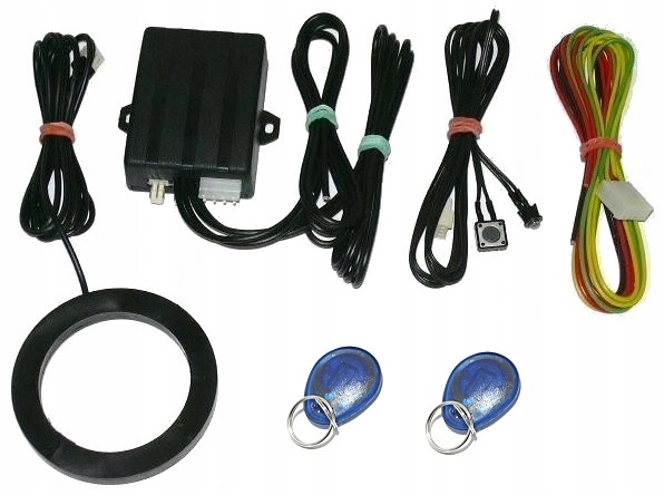 Immobilizer transponderowy Mikroprocesorowa blokada zapłonu Tryb serwisowy