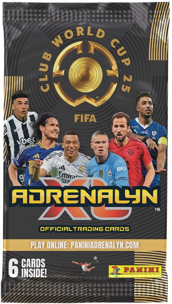 Saszetka Panini Fifa Club World Cup 2025 6 kart karty piłkarskie