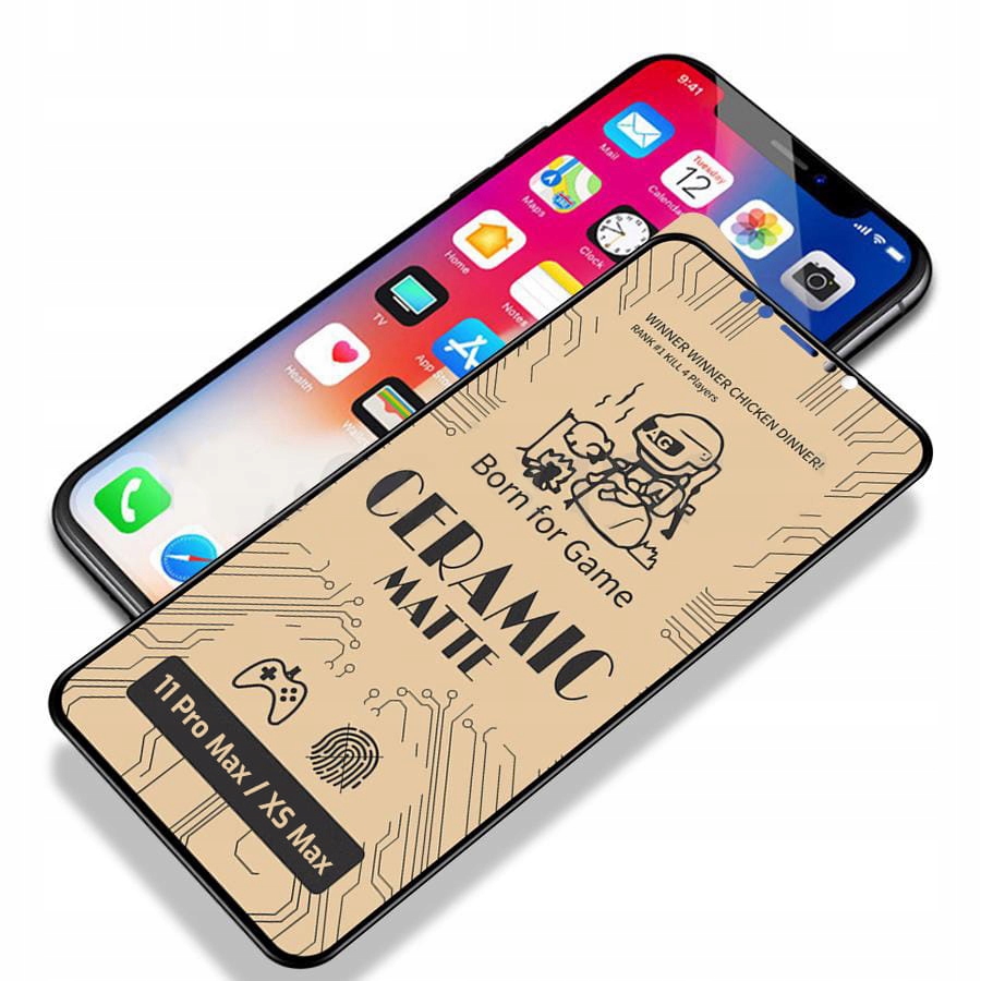 

Szkło Matowe Ceramiczne 5D do iPhone Xs Max