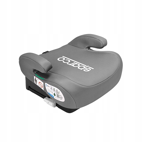 FOTELIK PODSTAWKA BOOSTER PODKŁADKA SPARCO SK100 szary isofix Rozmiar inny