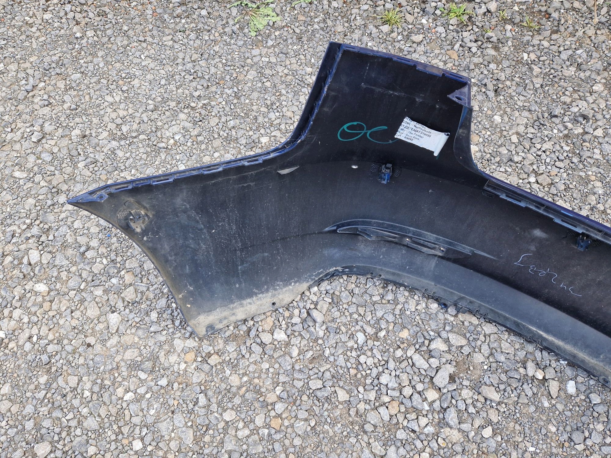 bumper rear TESLA MODEL 3 2017R->