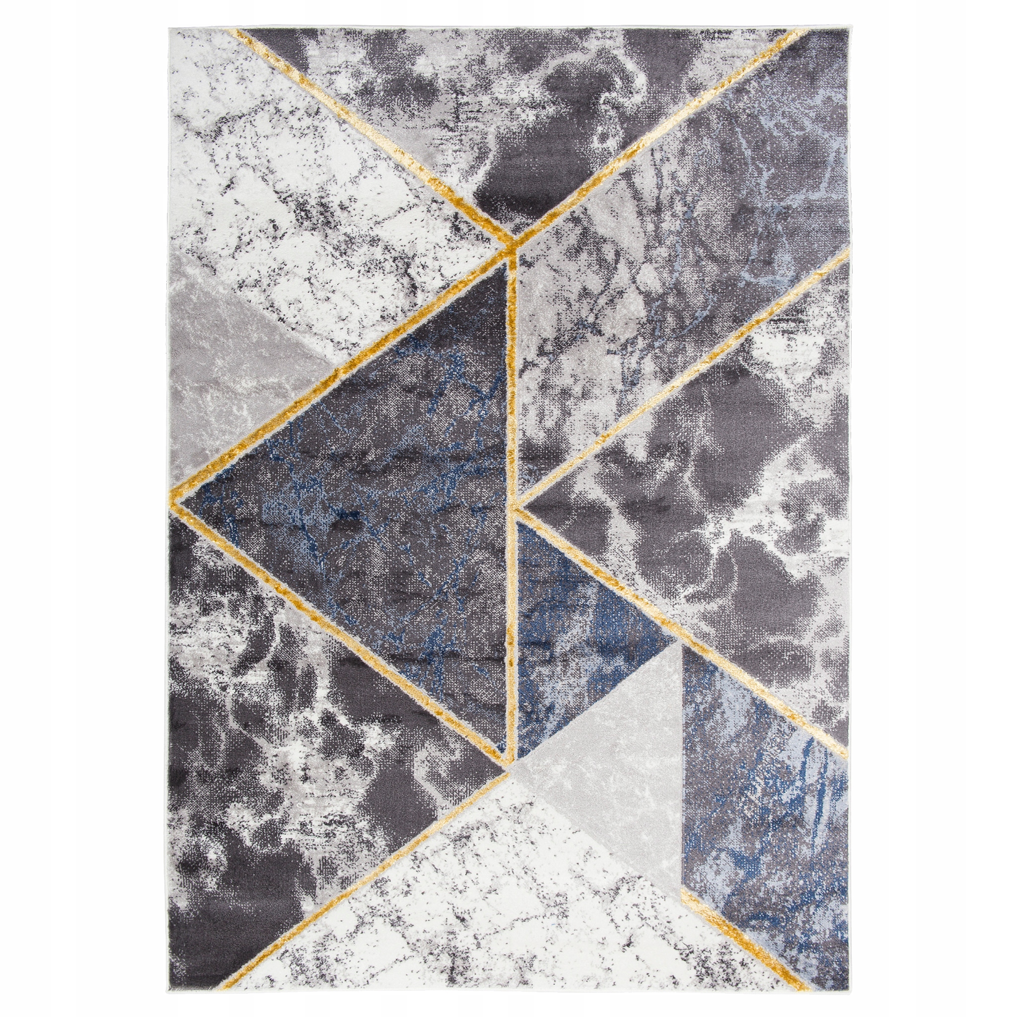 

Dywan Shine 140x200 Nowoczesny Kolorowy Złoty s19