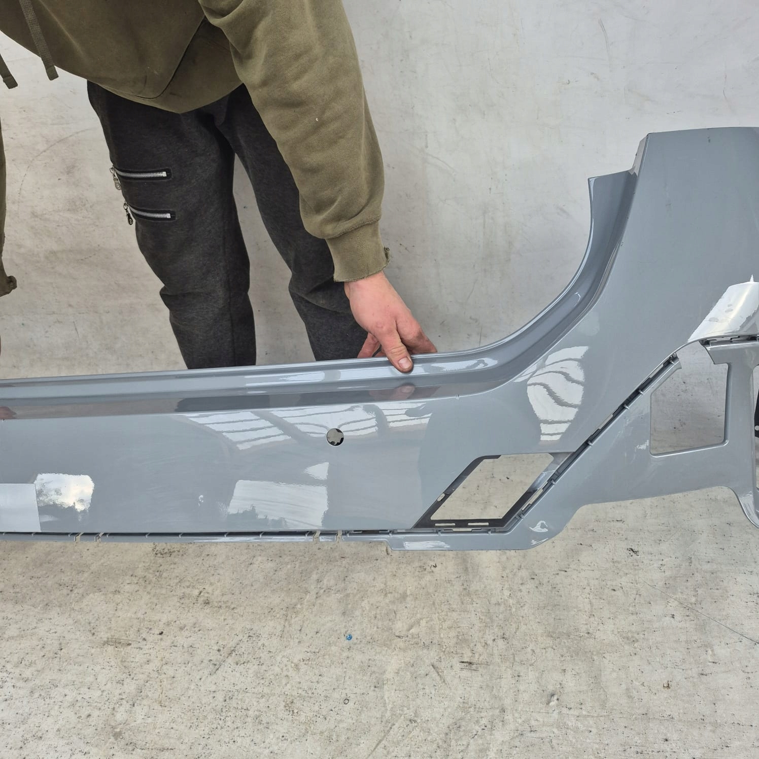 BMW 5 G61 KOMBI m-packet 23- bumper rear part rear PDC