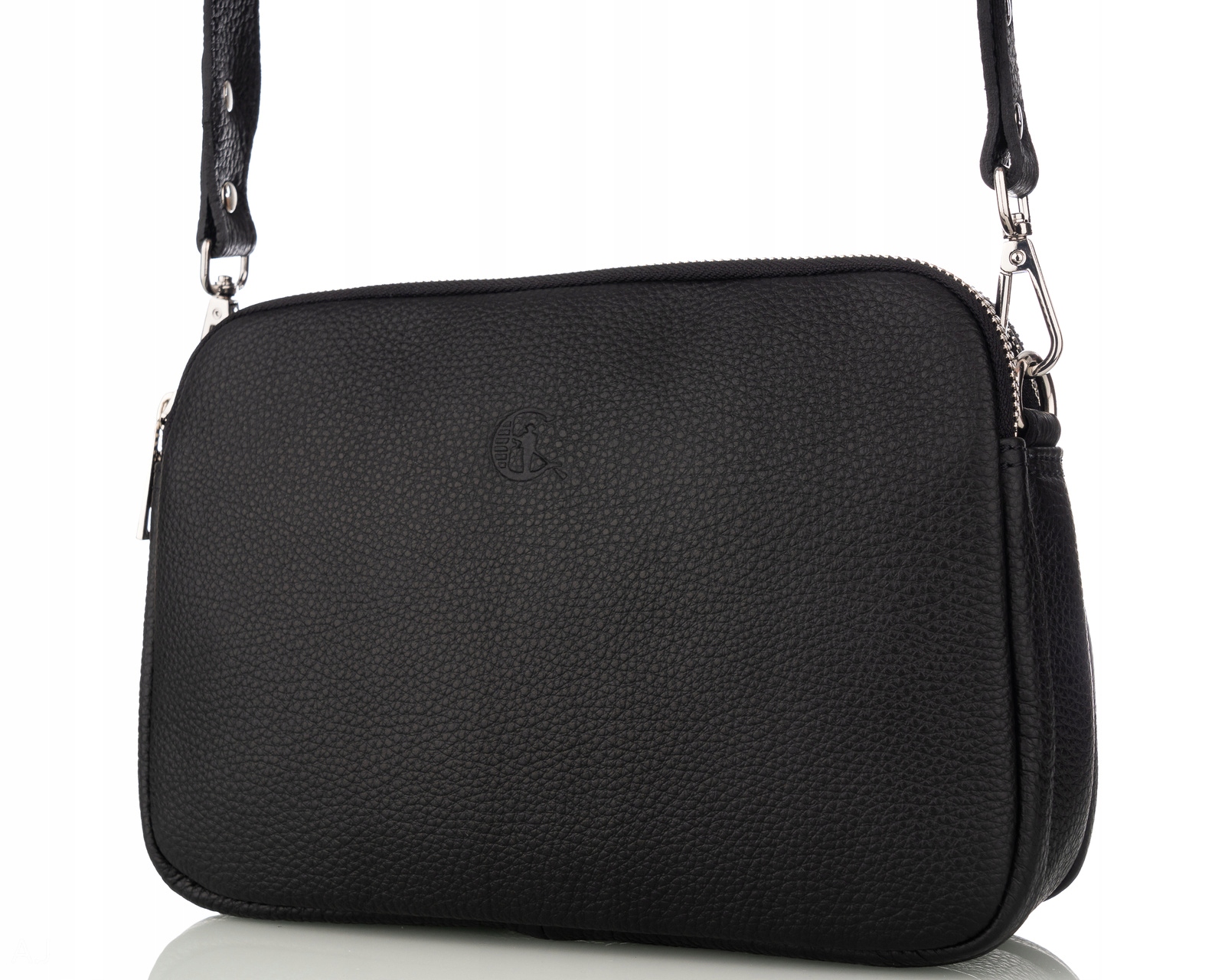 Dámská kabelka z přírodní kůže kabelka přes rameno s polskou koženou crossbody