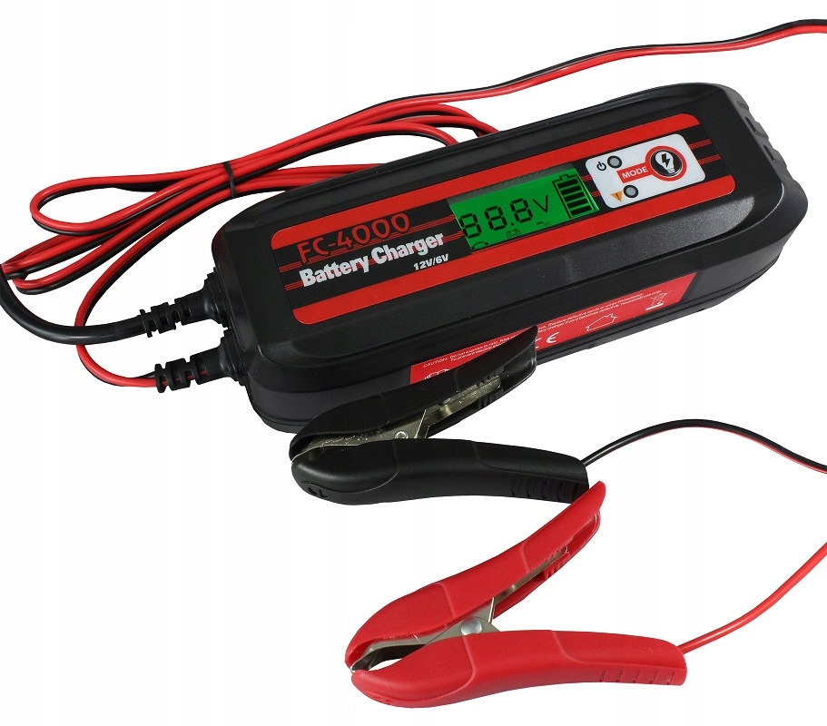 Prostownik ładowarka akumulatorowy 6/12V FC-4000