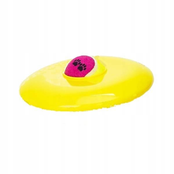 

Frisbee gumowy dysk z piłką dla psa 21cm