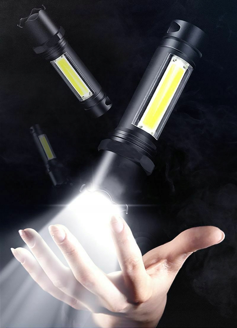 Latarka SZPERACZ ŁADOWANA Cree XM-L T6 ZOOM USB Zasilanie akumulatorowe