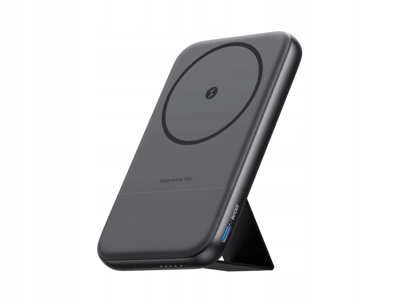 Powerbank indukcyjny Iniu MagPro Power 10000 mAh 30W Czarny