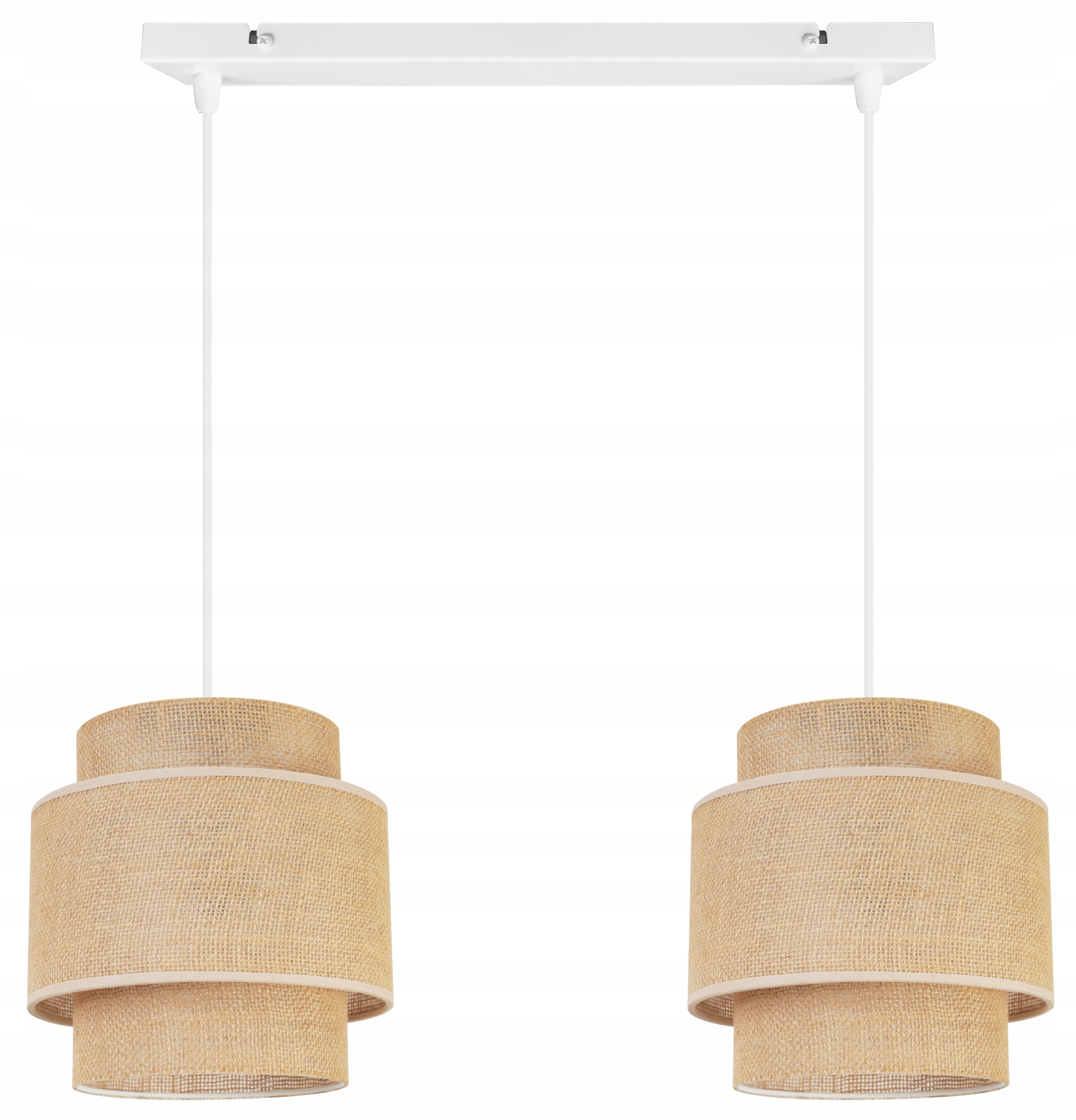 

Lampa Wisząca Żyrandol Sufitowa Abażur Boho Juta