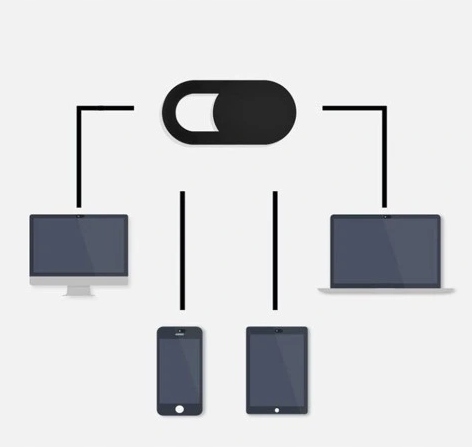 ZAŚLEPKA LAPTOPA ZASŁONKA DO KAMERKI KAMERE KAMERY OSŁONA MAŁA SILIKONOWA Kod producenta 06238