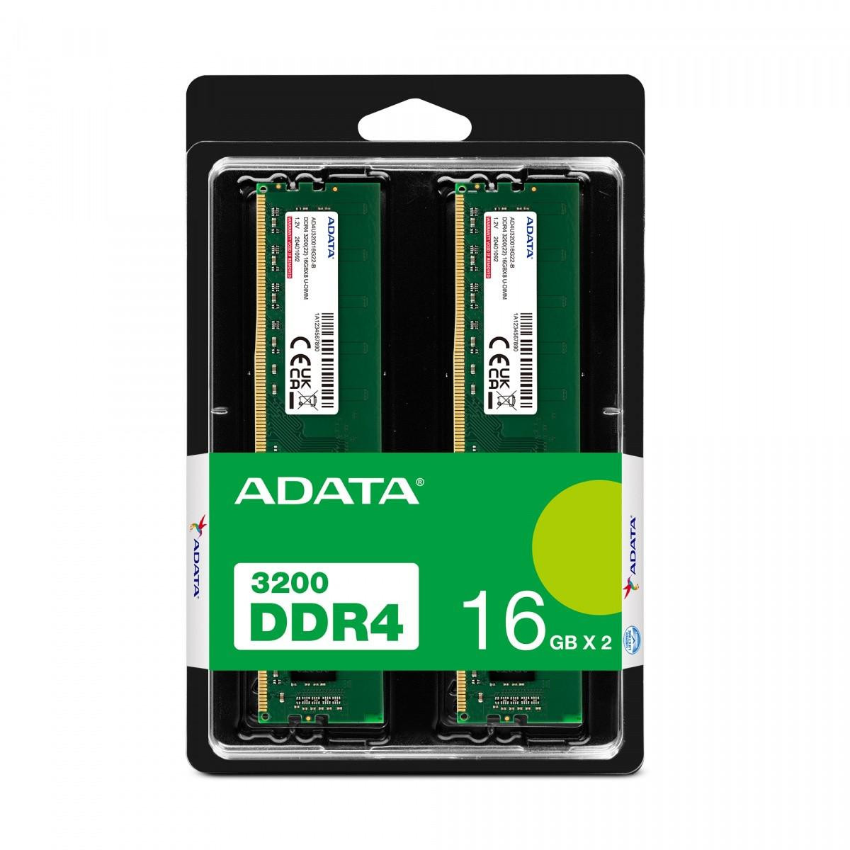 Pamäť DDR4 Adata Premier 3200 DIMM 32GB (2x16GB) CL22