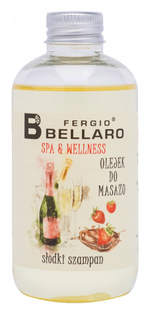 

Olejek do masażu- słodki szampan 200 ml Bellaro