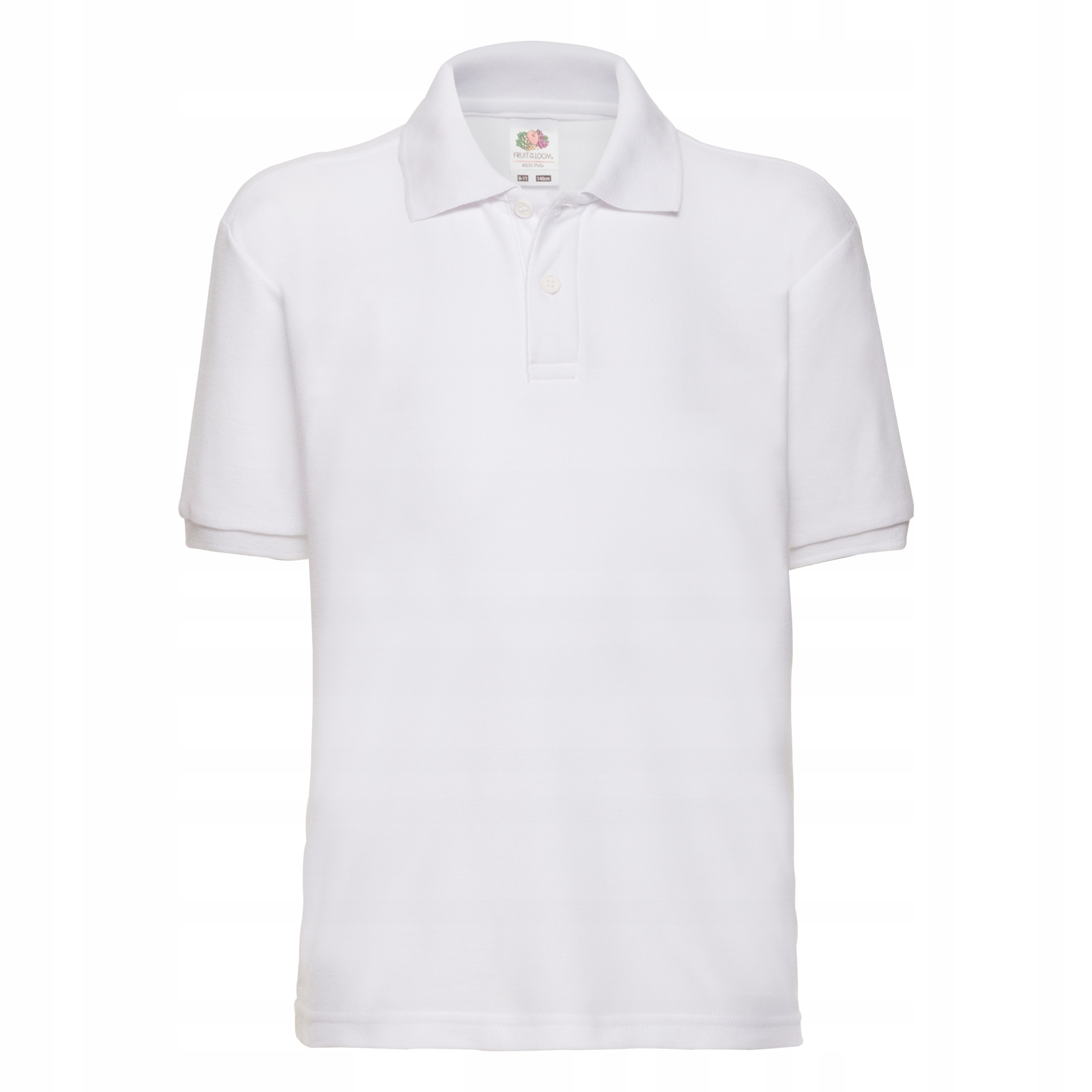 

Koszulka polo dziecięca Fruit Loom Biały 12-13