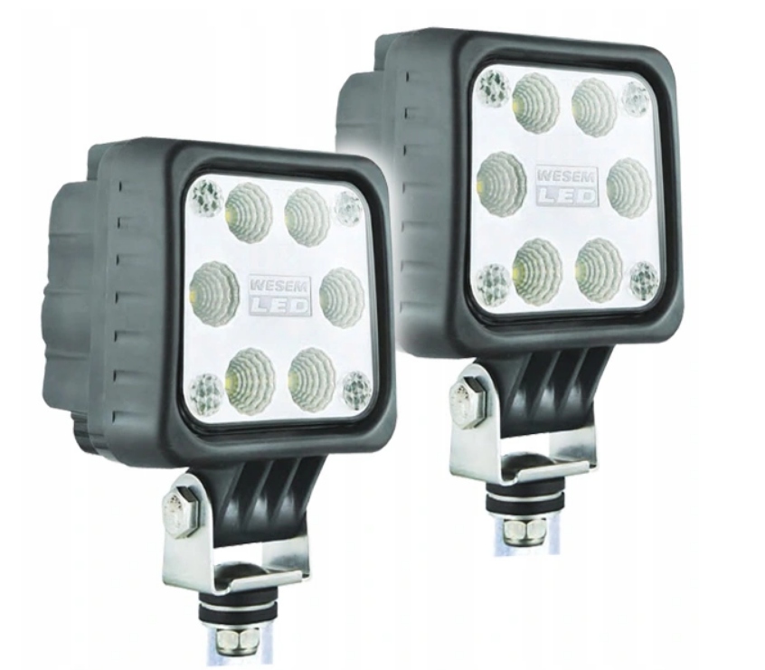 2x Lampa robocza LED 100x100 2000LM