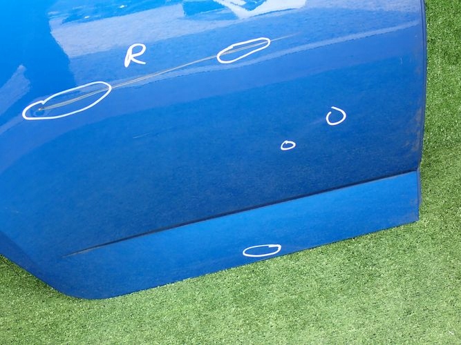 SKODA FABIA III HB Tür rechts hinten heck