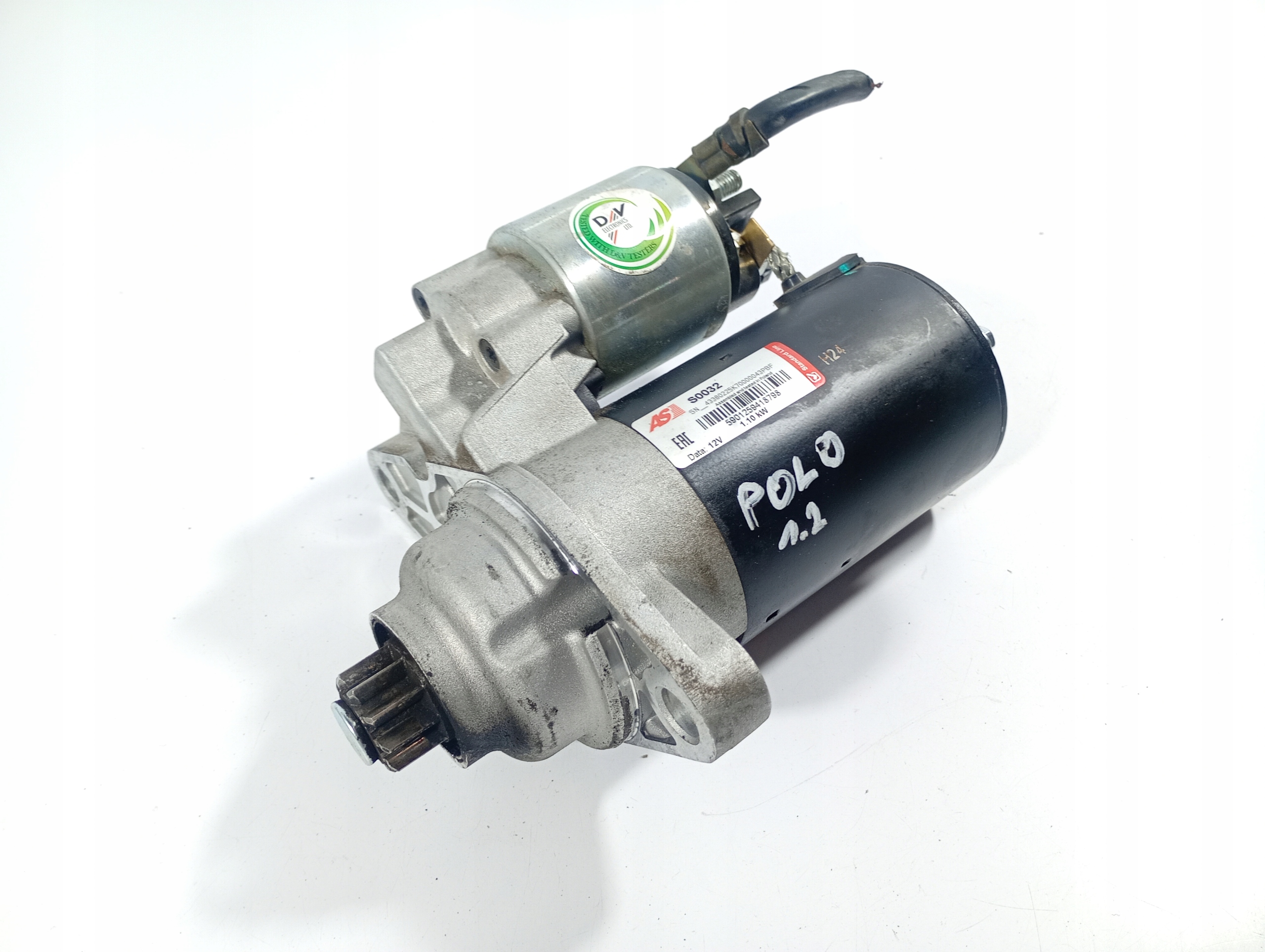 starter OE ASS0032 VW Polo 4 IV 9N 02-07