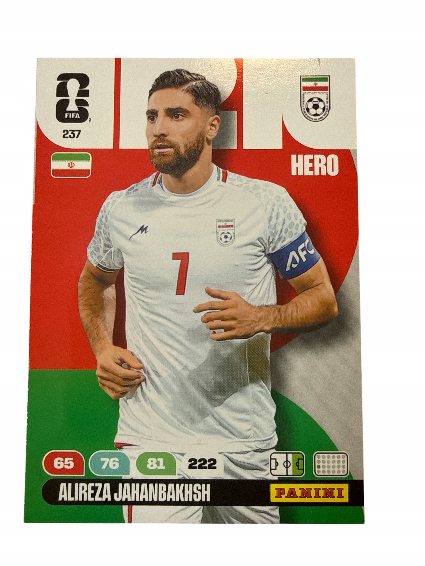 Fifa World Cup America 2026 Panini Iran 237 Jahanbakhsh