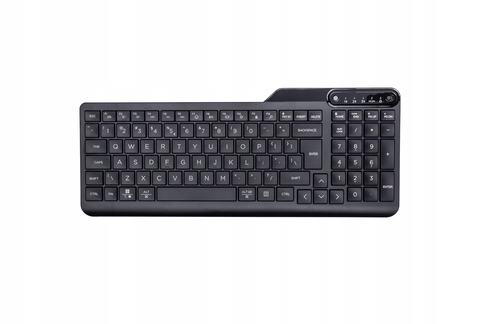 Klawiatura Hp 460 Multi-Device Bluetooth Keyboard bezprzewodowa czarna 7N7B