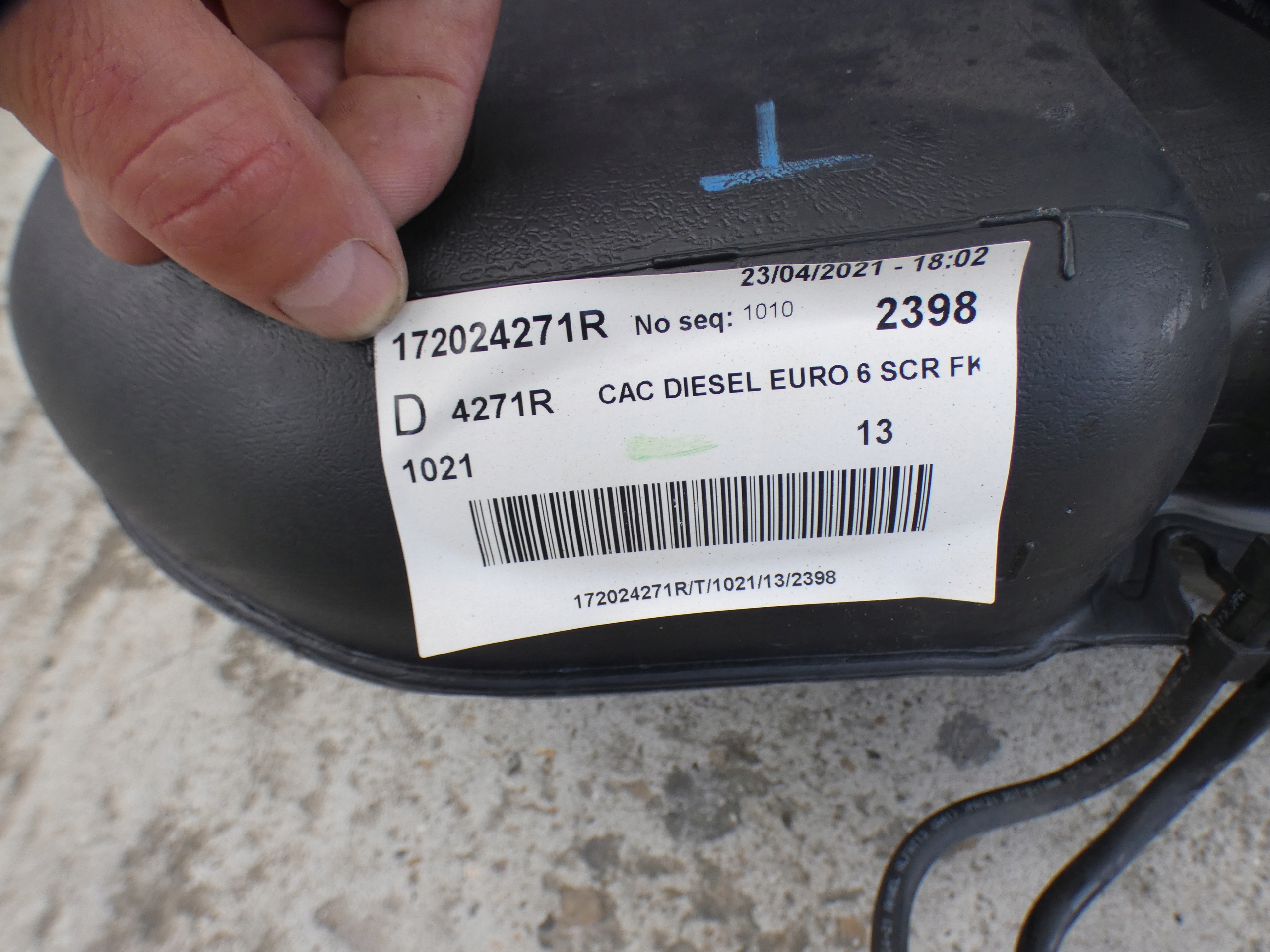 RENAULT EXPRESS kraftstofftank tank 172024271R
