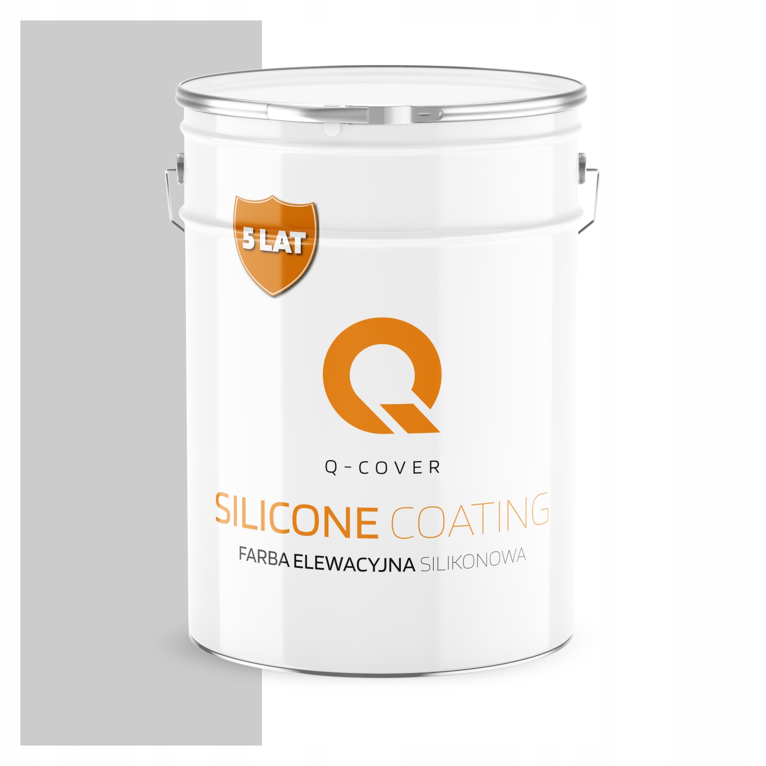 Vonkajšia Fasádna Farba Šedá 10 L Paropriepustná Šedá Svetlá F262 Uv