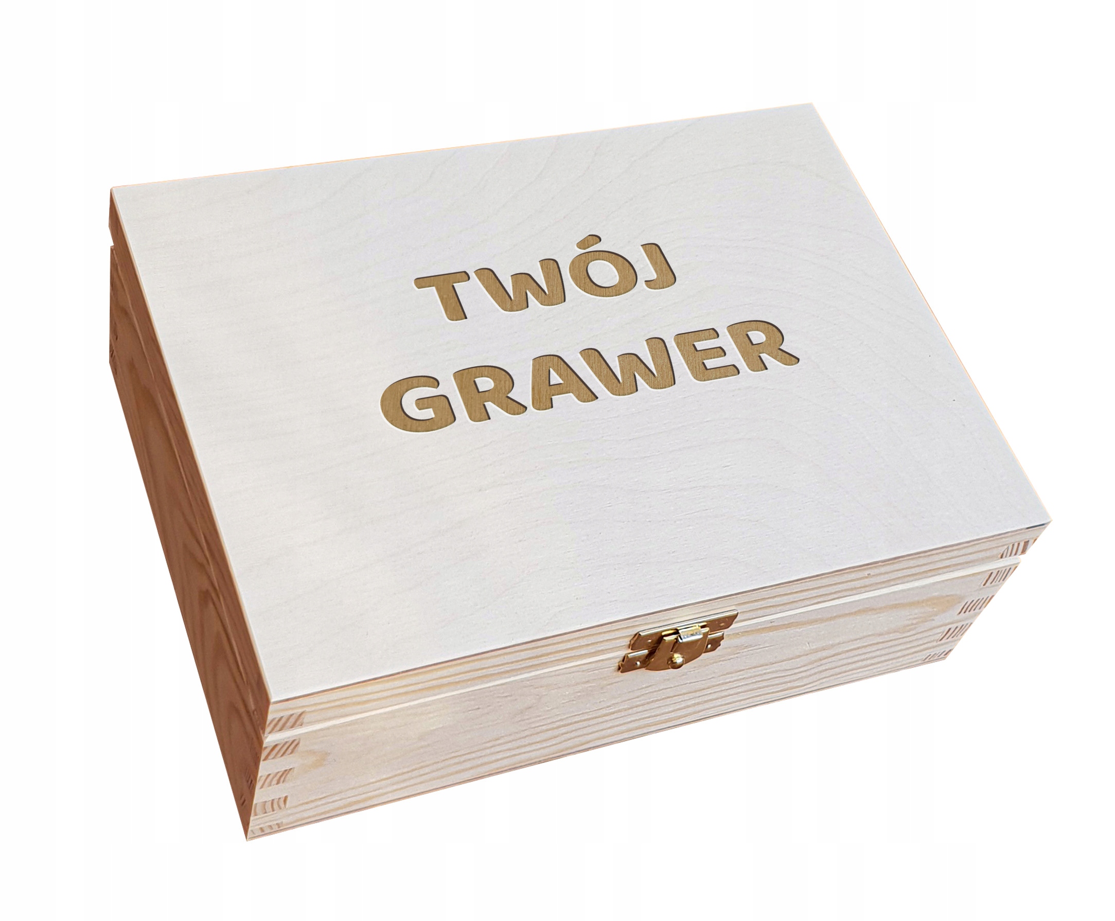 

Pudełko Drewniane 22x16 Z Twoim Grawerem