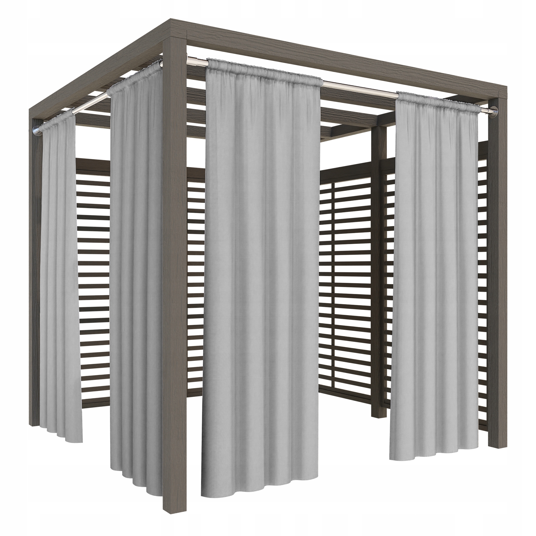 ZASŁONY OGRODOWE 155x230 DO ALTANY WODOODPORNE ZASŁONA NA ZEWNĄTRZ KOLORY