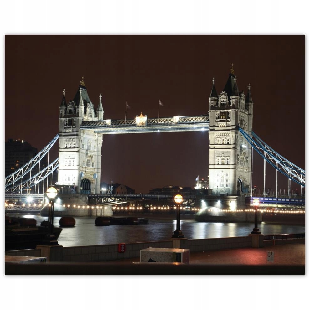 

Plakat 50x40 Tower Bridge w nocy