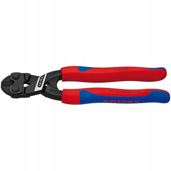 Knipex kleště štípací kompaktní 200mm pákové CoBolt 7102200
