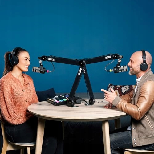 RØDE PSA1 Plus Profesjonalne Ramię Mikrofonowe Do Studia Neopren Czarne — miniatura 3