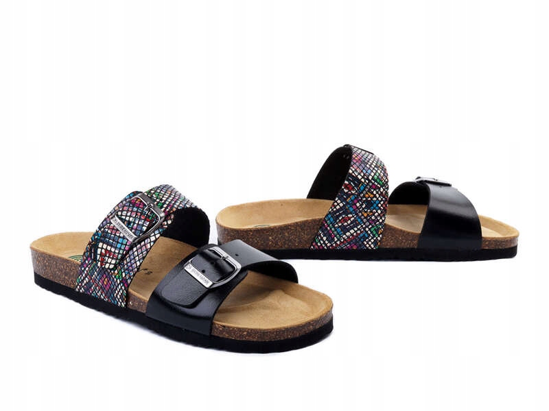 Klapki damskie Dr. Brinkmann 700067-01 schwarz r39