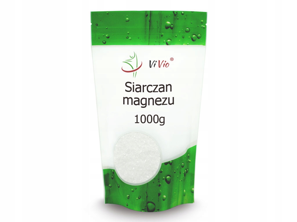 

Siarczan Magnezu 1000G 1KG Sól Gorzka Epsom Vivio