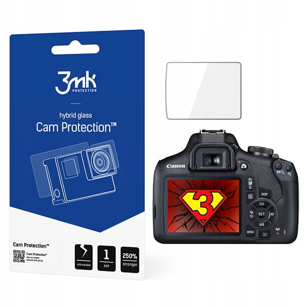

Szkło na kamerę Canon Eos 2000D 3mk Cam Protect
