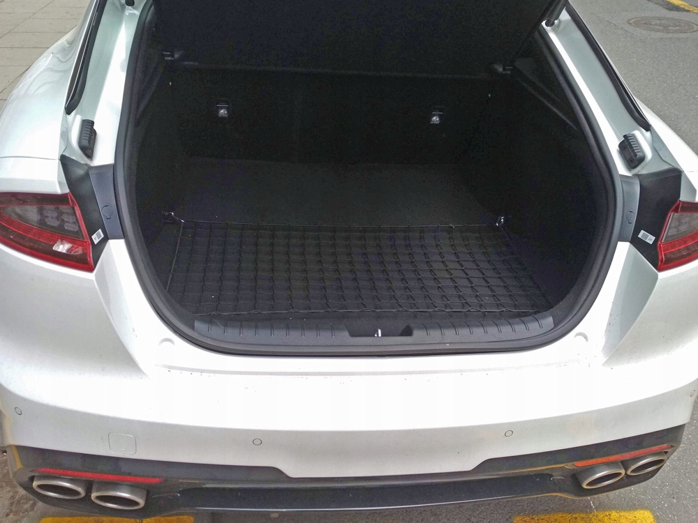 Kia Stinger 2017- Siatka do bagażnika Rodzaj siatki