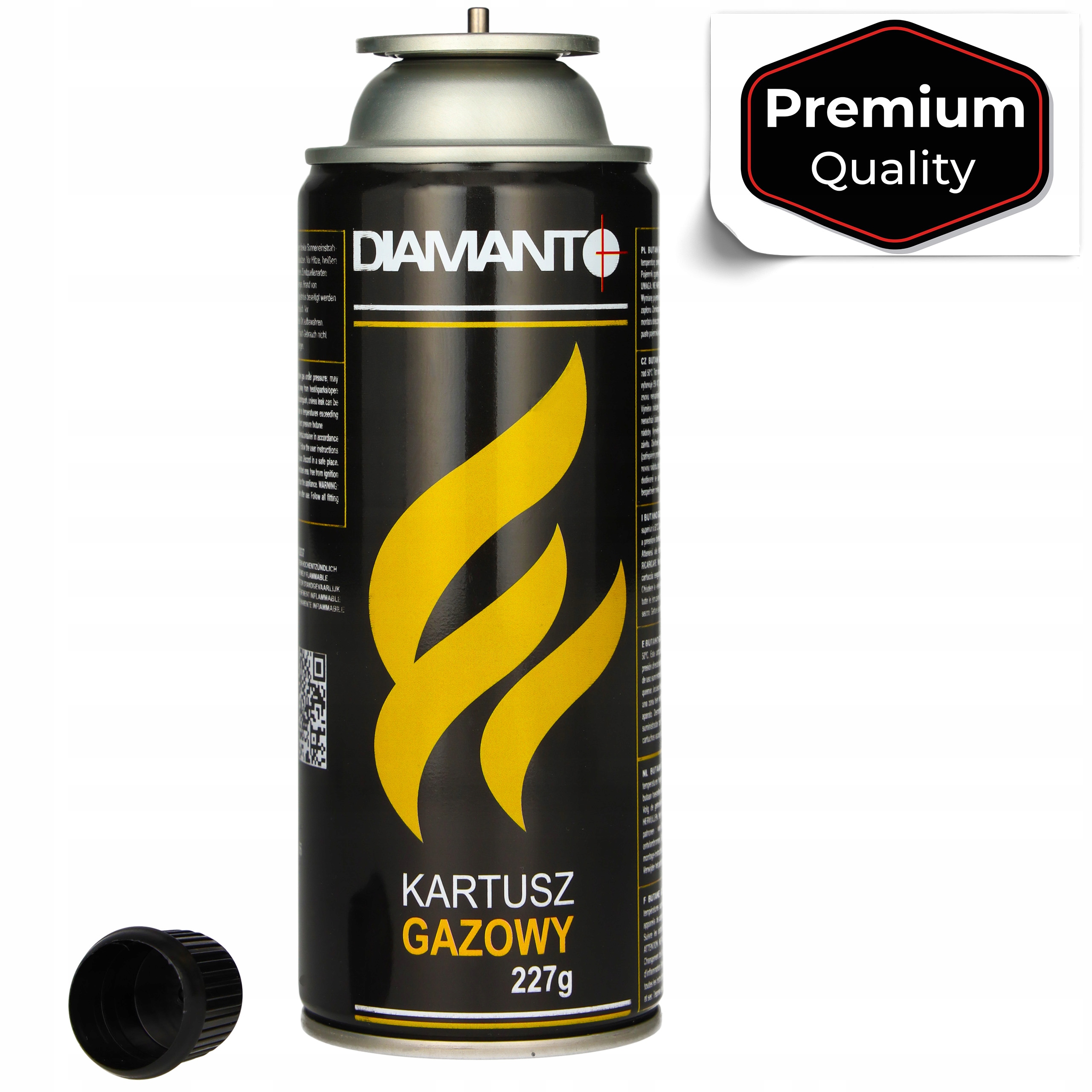 Gaz Kartusz Nabój Wkład 225g do Kuchenki Turystycznej Palnika