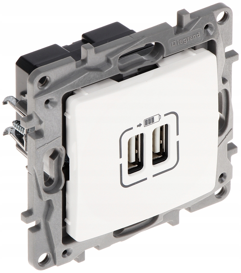 Nabíjecí Zásuvka LE-764594 Niloe 2 Porty Usb 2.4A/5V Legrand