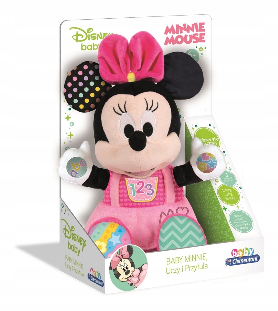 Disney Baby, Interaktywna Minnie pluszowa (50130)-Zdjęcie-0