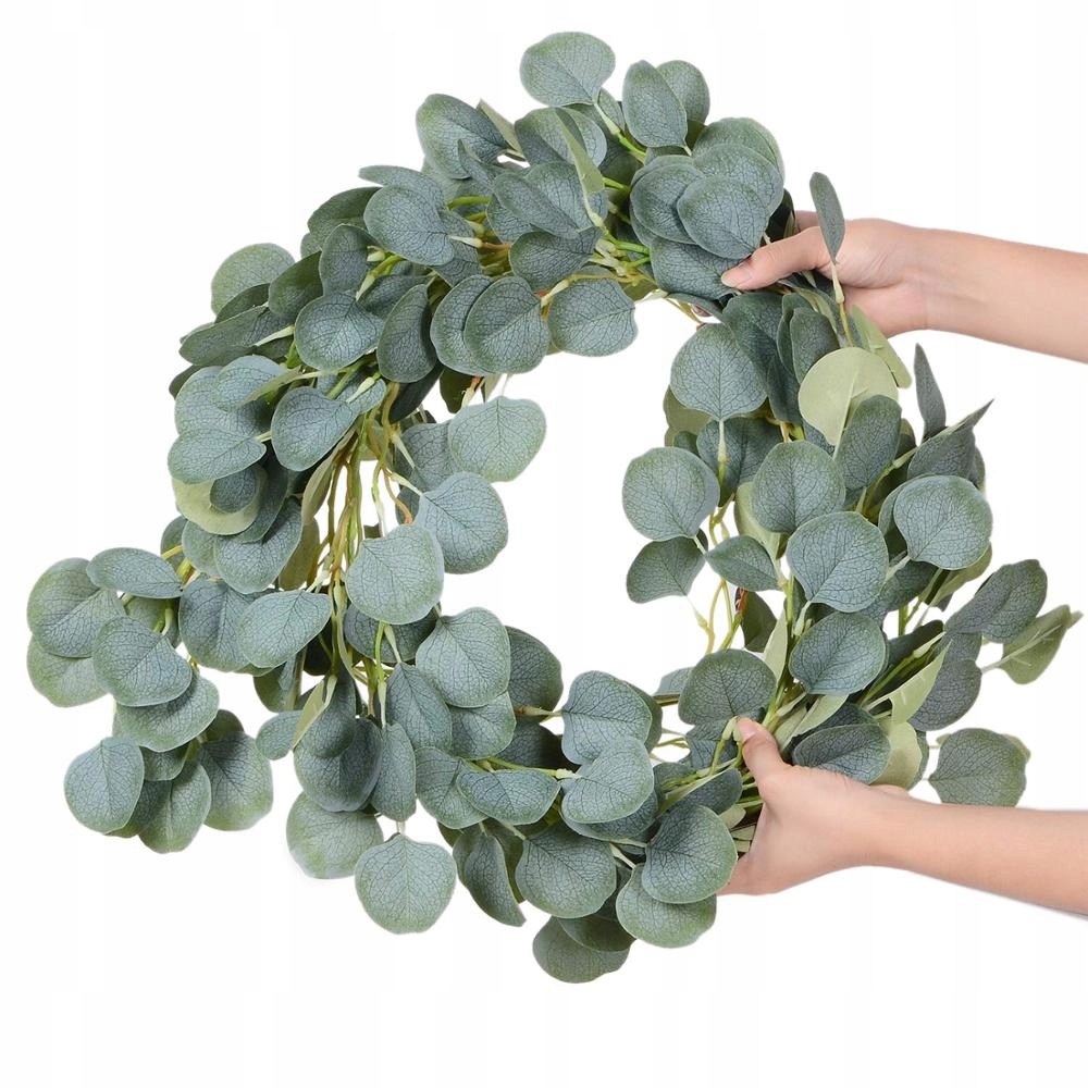 

Girlanda Eukaliptus Kwiaty Boho Na Ślub Wesele 2m