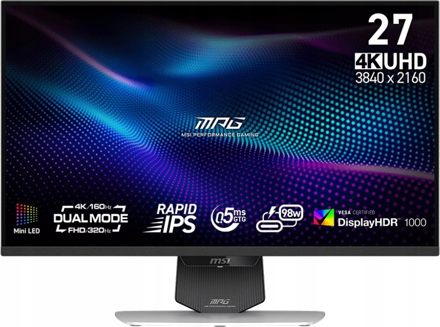 Monitor Msi Mpg 274URDFW E16M 3840 x 2160 (uhd 4K) Ips 320 Hz