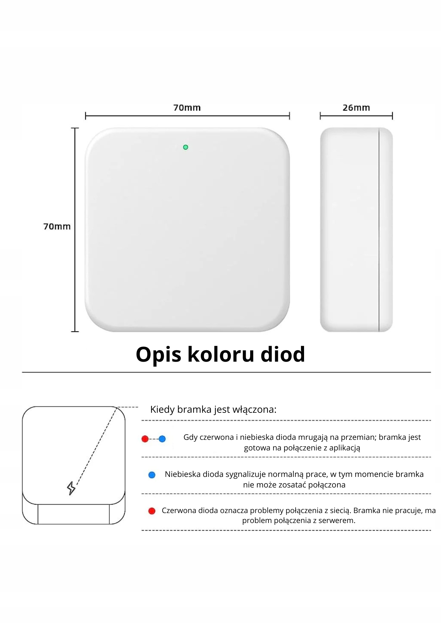Bramka SetPin LAN ETHERNET TTLock G3 ZAMEK NA KOD GATEWAY Kod producenta G3-LAN
